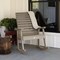 Highwood Usa Weatherly Rocking Chair Outdoor Furniture for Patio, Backyard, Garden AD-RKCH2-WBR - alternate 2